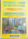 Physique chimie et technologie Terminales (C,D et E) vignette