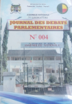 N°004 - 02 Avril au 30 Juillet 2015 - Journal des débats parlementaire vignette