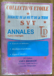 Annales SVT Tle D Sujets et Corrigés vignette