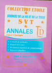 Annales SVT Tle D Sujets et Corrigés vignette